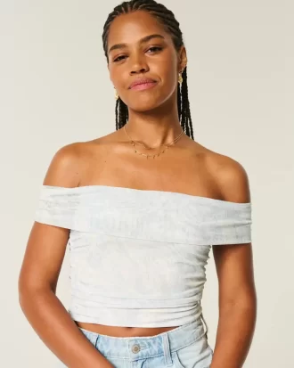Διχτυωτό Πτυσσόμενο Top Off-the-Shoulder
