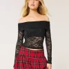 Top-Over Lace Off-the-Shoulder Top Top-Over Lace Off-the-Shoulder Top