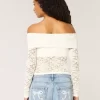 Top-Over Lace Off-the-Shoulder Top Top-Over Lace Off-the-Shoulder Top