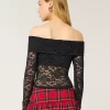 Top-Over Lace Off-the-Shoulder Top Top-Over Lace Off-the-Shoulder Top