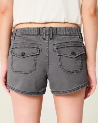 Μίνι σορτς Twill εξαιρετικά χαμηλού ύψους