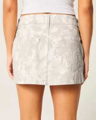 Μίνι φούστα Twill Camo