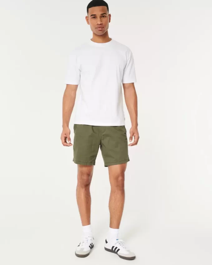 Twill Pull-On σορτς 7″