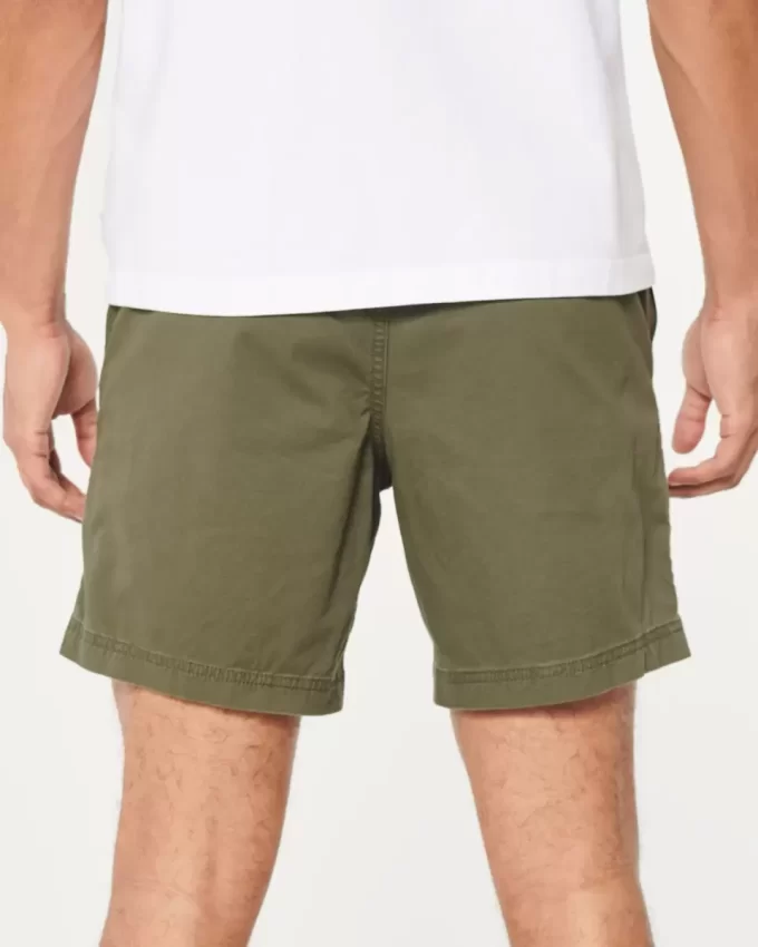 Twill Pull-On σορτς 7″