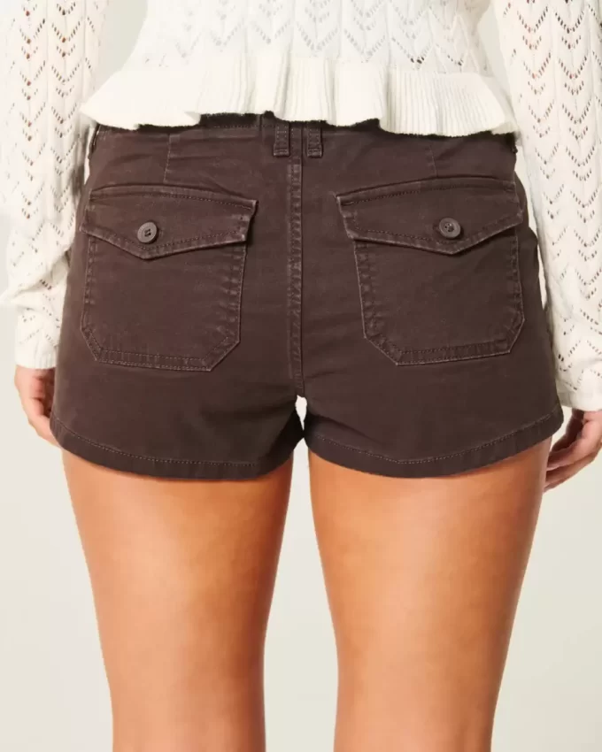 Σορτς Twill Shortie με χαμηλό ύψος Σορτς Twill Shortie με χαμηλό ύψος