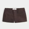Σορτς Twill Shortie με χαμηλό ύψος Σορτς Twill Shortie με χαμηλό ύψος