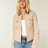 Μπουφάν Twill Zip-Up