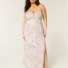 Στράπλες Twist Bust Maxi Φόρεμα Στράπλες Twist Bust Maxi Φόρεμα