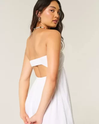 Στράπλες Twist Bust Maxi Φόρεμα