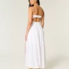 Στράπλες Twist Bust Maxi Φόρεμα Στράπλες Twist Bust Maxi Φόρεμα