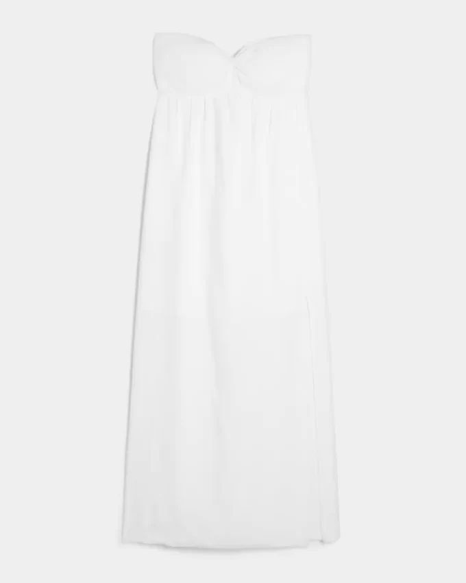 Στράπλες Twist Bust Maxi Φόρεμα Στράπλες Twist Bust Maxi Φόρεμα