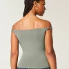 Twisted Off-the-Shoulder Graphic Tee New York City Twisted Off-the-Shoulder Graphic Tee New York City