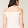 Twisted Off-the-Shoulder Velvet Valley Graphic Tee Twisted Off-the-Shoulder Velvet Valley Graphic Tee