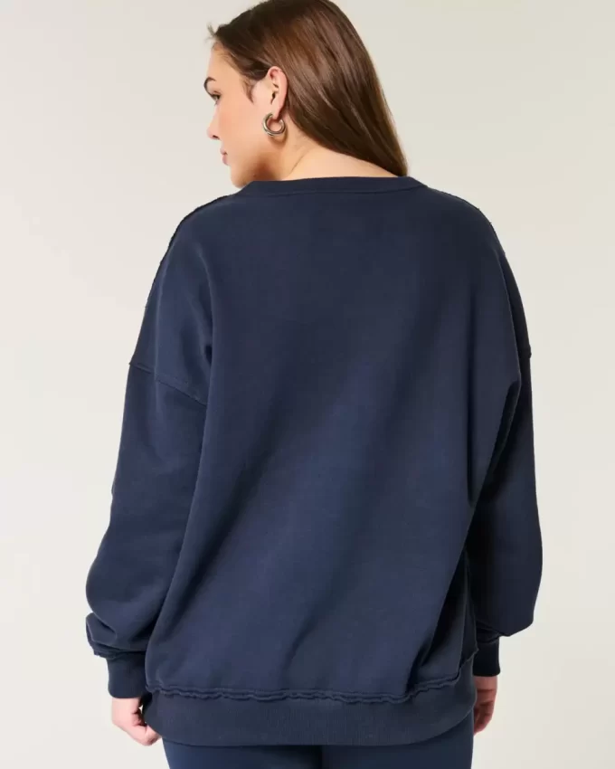 Υπερμεγέθη φούτερ UCLA Graphic Notch-Lack Υπερμεγέθη φούτερ UCLA Graphic Notch-Lack