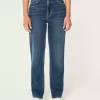 Ίσιο τζιν Ultra High-Rise Dark Wash 90s Ίσιο τζιν Ultra High-Rise Dark Wash 90s