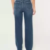 Ίσιο τζιν Ultra High-Rise Dark Wash 90s Ίσιο τζιν Ultra High-Rise Dark Wash 90s