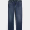 Ίσιο τζιν Ultra High-Rise Dark Wash 90s Ίσιο τζιν Ultra High-Rise Dark Wash 90s