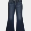 Τζιν Ultra Low-Rise Dark Wash Flare