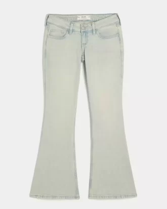 Τζιν Ultra Low-Rise Light Wash Flare