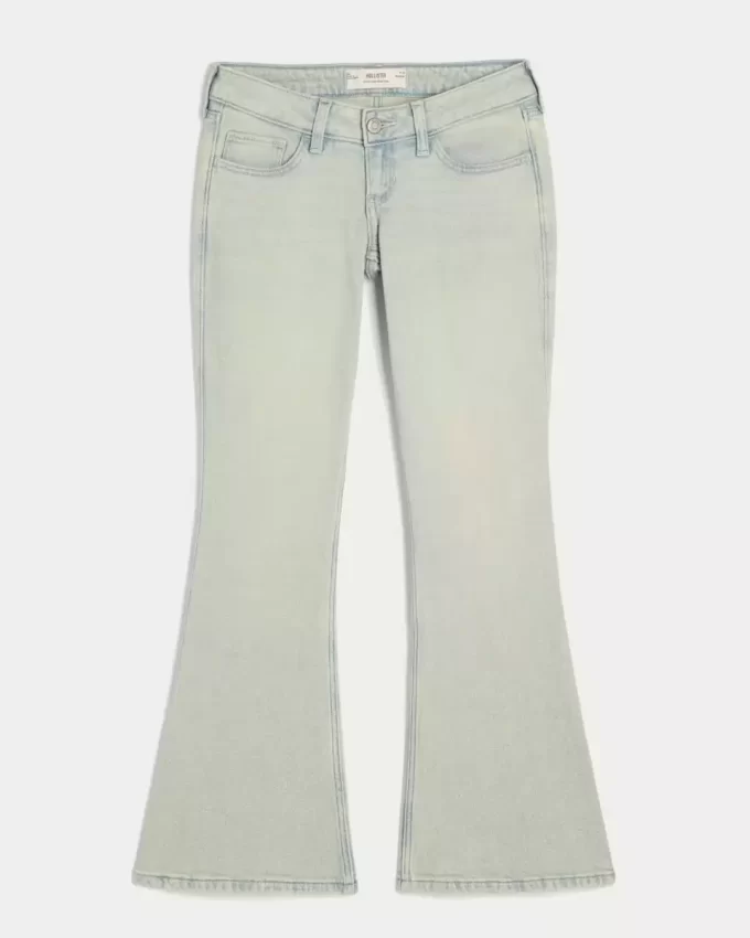 Τζιν Ultra Low-Rise Light Wash Flare