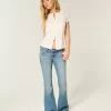 Τζιν Ultra Low Rise Medium Wash Flare