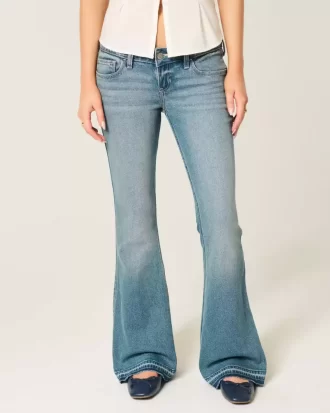 Τζιν Ultra Low Rise Medium Wash Flare