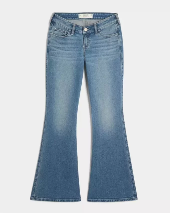 Τζιν Ultra Low Rise Medium Wash Flare