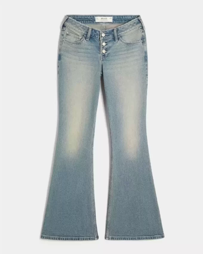 Τζιν Ultra Low Rise Medium Wash Flare