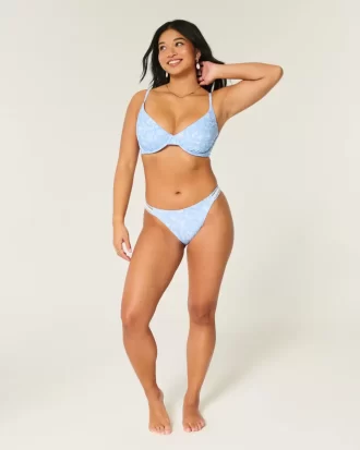 Τοπ μπικίνι με καμπύλες Underwire Plunge