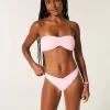 Ψηλοπόδι με V-Waist Jacquard Cheeky Bikini Bottom Ψηλοπόδι με V-Waist Jacquard Cheeky Bikini Bottom