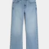 Ελαφρύ Wash Baggy Bootcut Jeans