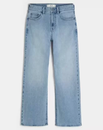 Ελαφρύ Wash Baggy Bootcut Jeans