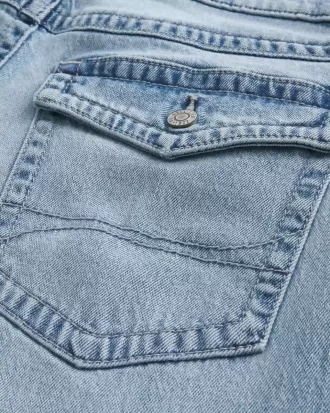 Ελαφρύ Wash Baggy Bootcut Jeans