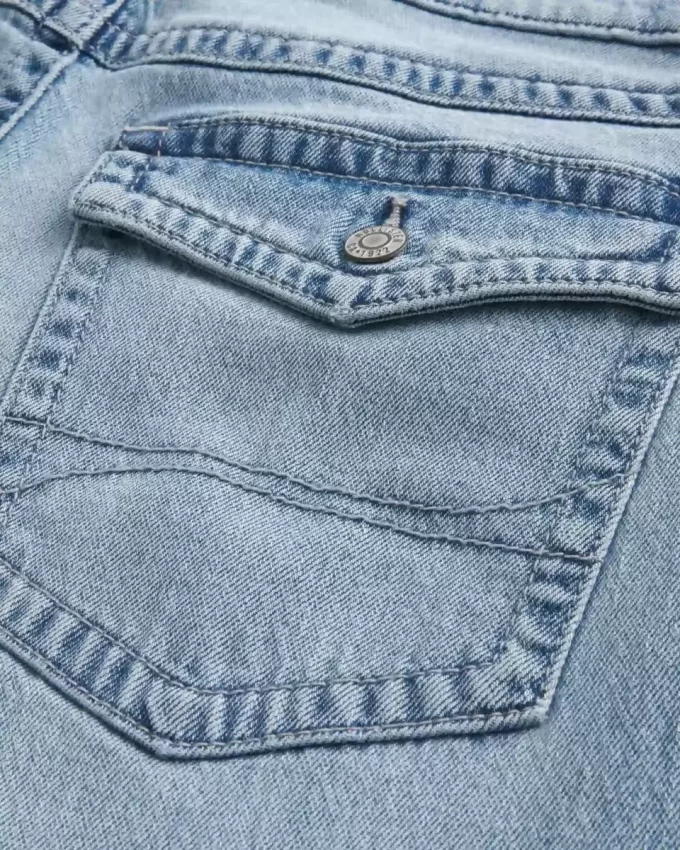 Ελαφρύ Wash Baggy Bootcut Jeans