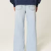 Ελαφρύ Wash Baggy Bootcut Jeans