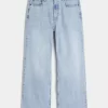 Ελαφρύ Wash Baggy Bootcut Jeans