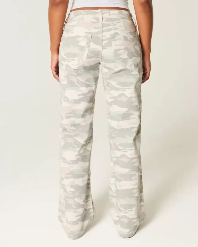 Καμπυλωτό Χαμηλό τζιν Y2K Camo Baggy Καμπυλωτό Χαμηλό τζιν Y2K Camo Baggy