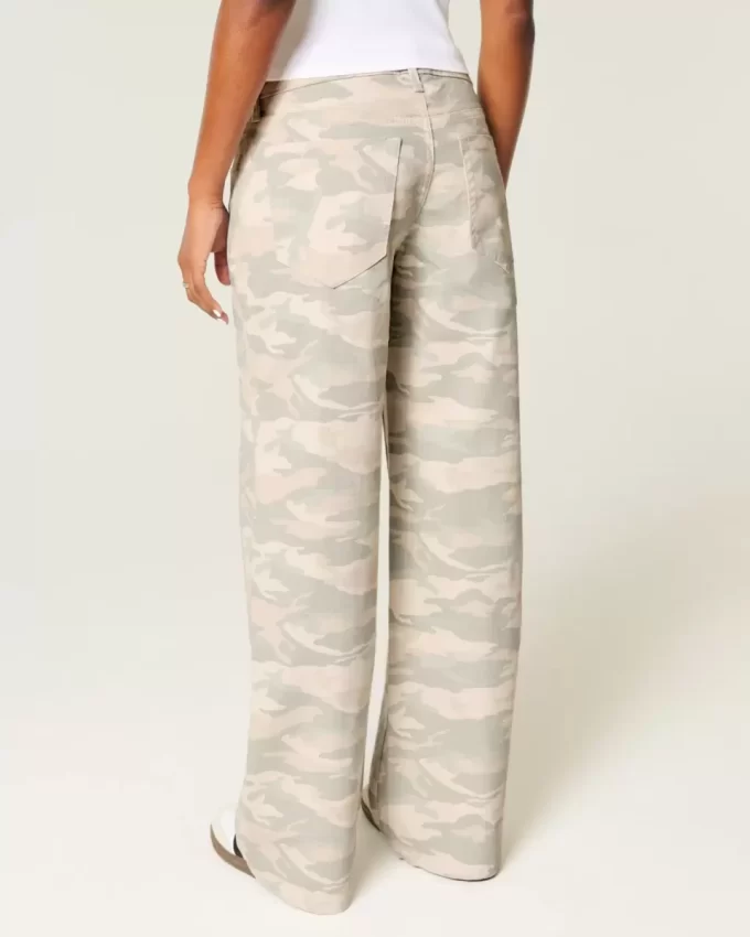Χαμηλό τζιν Y2K Camo Baggy Χαμηλό τζιν Y2K Camo Baggy