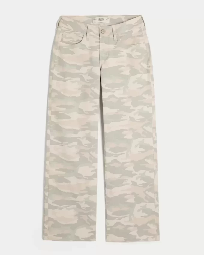 Χαμηλό τζιν Y2K Camo Baggy Χαμηλό τζιν Y2K Camo Baggy