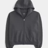 Υπερμεγέθη Zip-Up Hoodie Υπερμεγέθη Zip-Up Hoodie