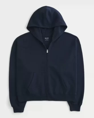 Υπερμεγέθη Zip-Up Hoodie