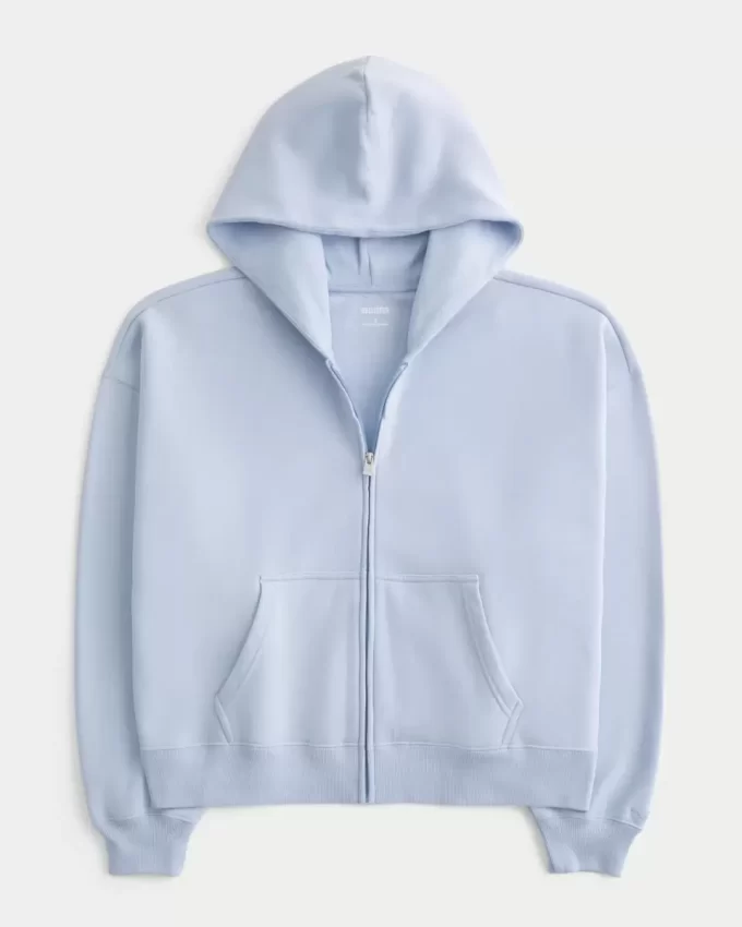 Υπερμεγέθη Zip-Up Hoodie Υπερμεγέθη Zip-Up Hoodie