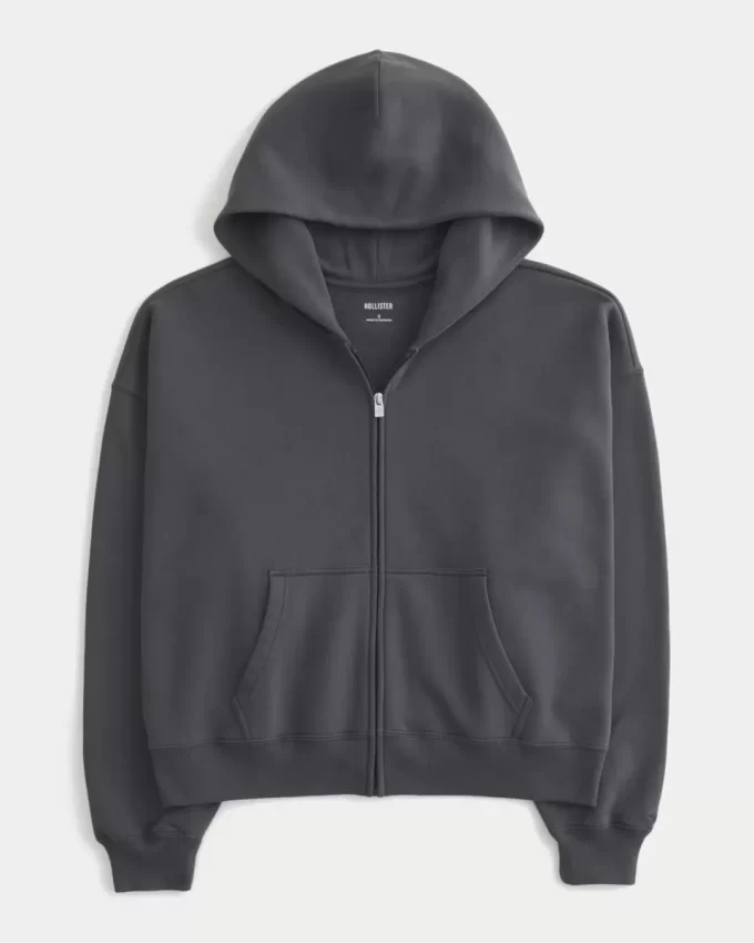 Υπερμεγέθη Zip-Up Hoodie Υπερμεγέθη Zip-Up Hoodie
