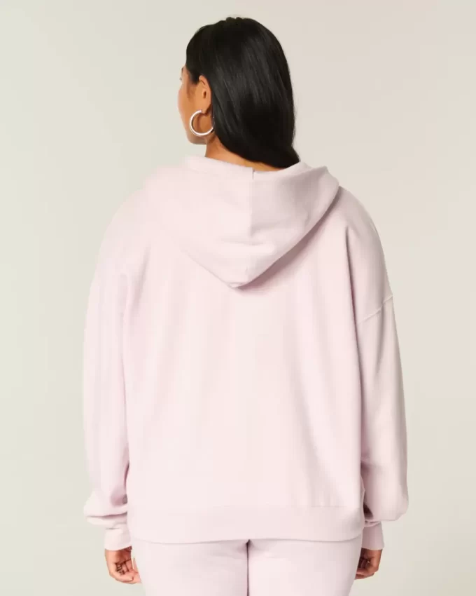 Υπερμεγέθη Zip-Up Hoodie Υπερμεγέθη Zip-Up Hoodie