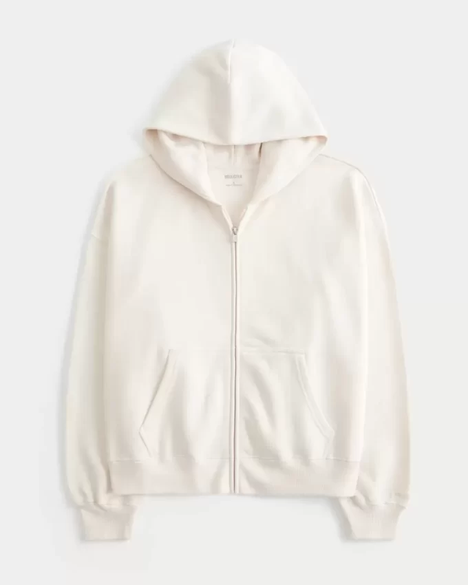 Υπερμεγέθη Zip-Up Hoodie Υπερμεγέθη Zip-Up Hoodie
