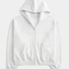 Υπερμεγέθη Zip-Up Hoodie Υπερμεγέθη Zip-Up Hoodie