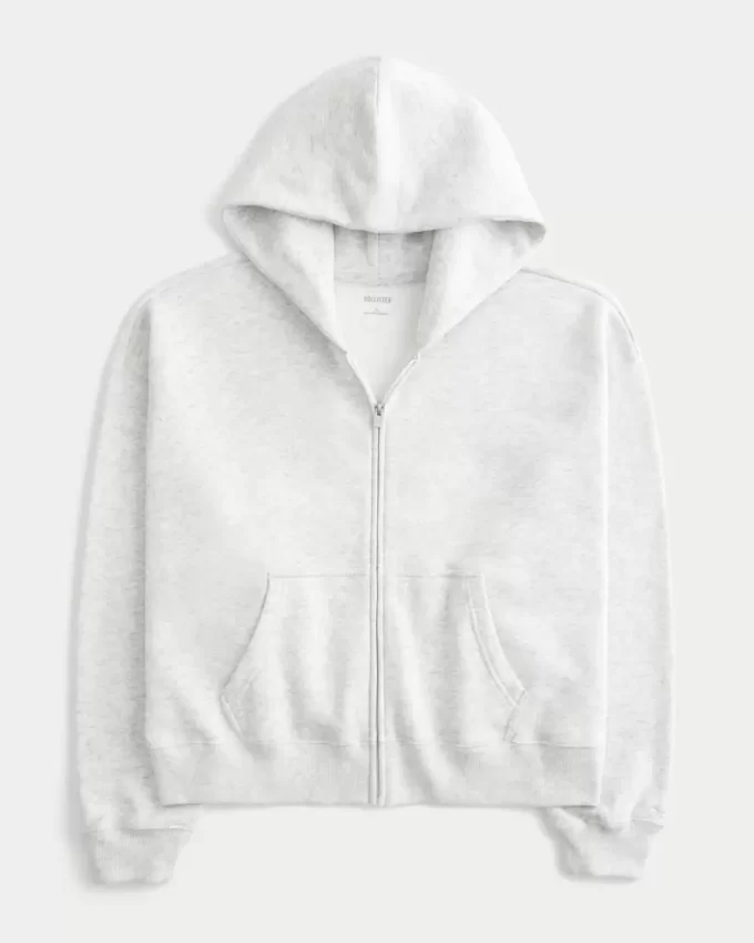 Υπερμεγέθη Zip-Up Hoodie Υπερμεγέθη Zip-Up Hoodie